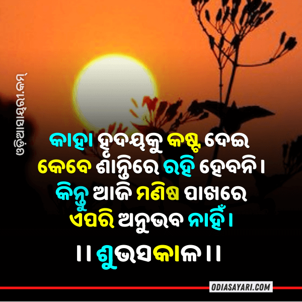 good morning quotes for friends odia